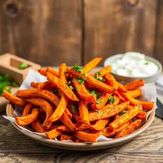 Crispy Batata Frita - Best Sweet Potato Fries Recipe